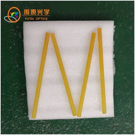 D Mm Yellow Laser Rod Nd Ce Yag Laser Crystal Rod For Cutting