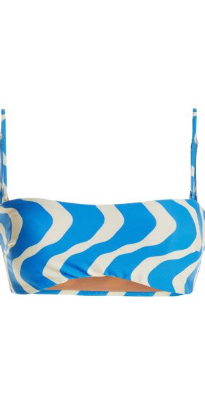 Oas Baia Bikini Top Print M