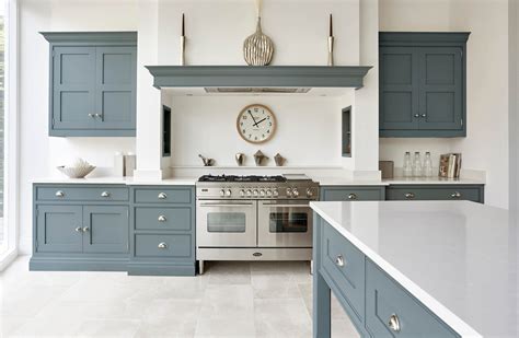 Elegant Blue Shaker Kitchen Blue Shaker Kitchens Tom Howley