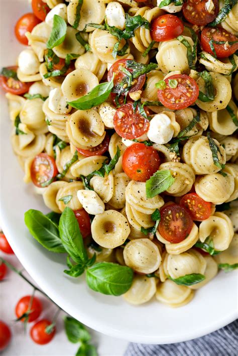 Caprese Pasta Salad Simply Scratch