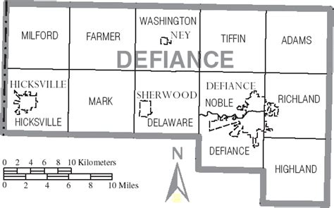 Defiance County Plat Map Cicely Bridgette