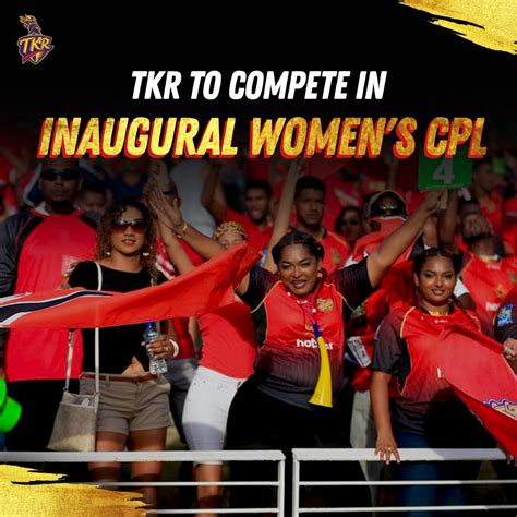 Trinbago Knight Riders On Twitter Say 👋🏻 Hello To The First Ever Knight Riders Womens Team 🎉