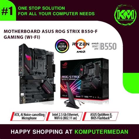 Jual Motherboard Asus Rog Strix B550 F Gaming Wi Fi Di Seller