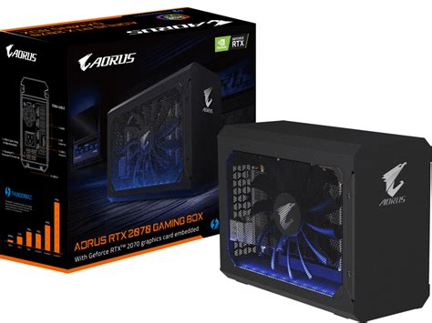 Aorus Rtx Gaming Box With Dell Xps Review Notebookcheck