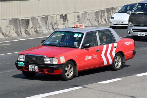 Hong Kong Taxi Toyota Crown Comfort SX5652 Uber Taxi Flickr