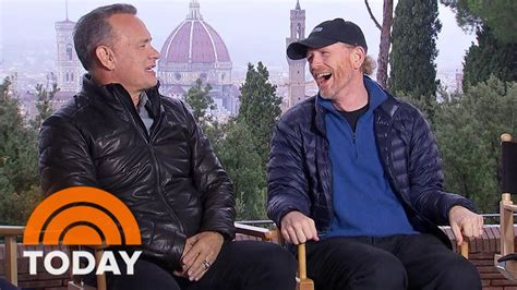 Tom Hanks, Ron Howard Talk 'Inferno,' Take Questions From Fans | TODAY ...