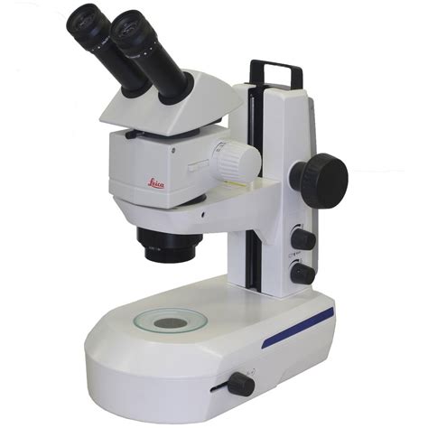 Leica M50 Stereo Microscope On Led Transmitted Light Base With