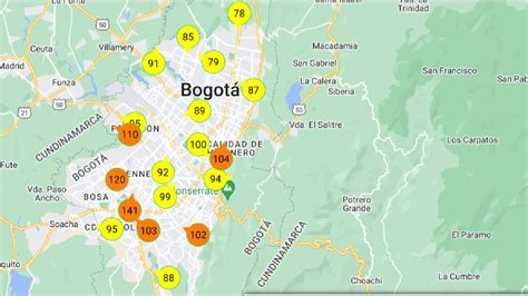 Alerta Ambiental Por La Mala Calidad Del Aire En Bogot