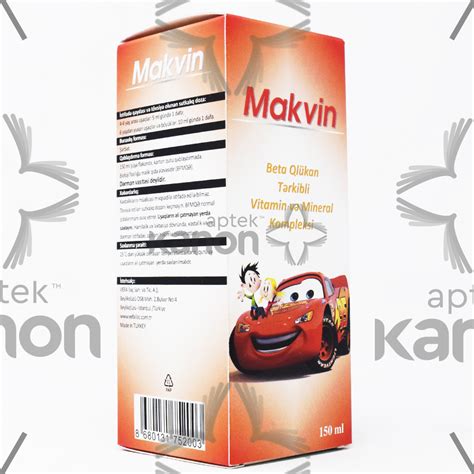 Makvin şərbət 150 ml Aptekonline.az - onlayn aptek