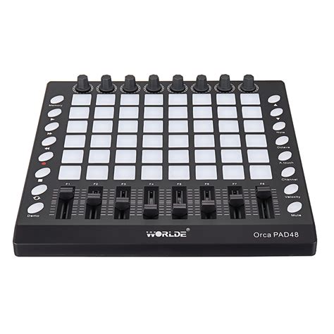 WORLDE ORCA PAD48 Portable MIDI Controller 48 Drum Pads With USB Cable