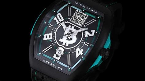 Safely Store Your Bitcoin With Franck Muller S Vanguard Encrypto Watch