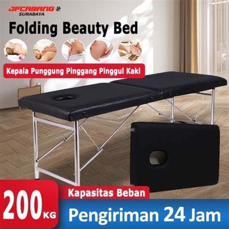 Jual Folding Beauty Bed Kasur Spa Therapy Ranjang Medis Kasur