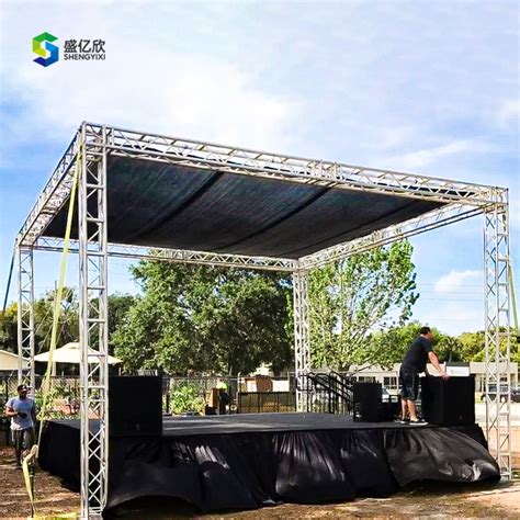 Outdoor Aluminum Stage Truss Aluminium Truss Aluminum Stage Frame Truss