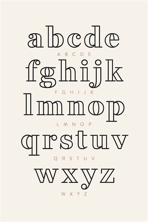 Alphabet Lettering Guide Lettering Styles Alphabet Hand Lettering Alphabet Fonts