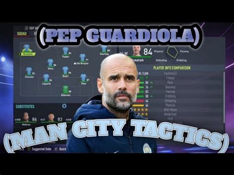 Fifa Man City How To Play Like Pep Guardiolas Tactics Youtube