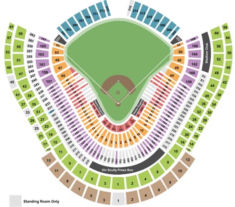 Dodger Stadium Seating Chart – Two Birds Home