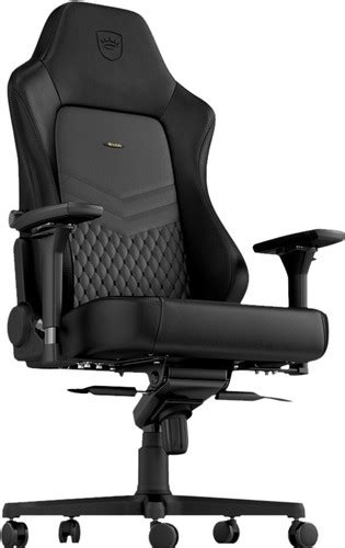 Noblechairs HERO Chaise de gaming en Cuir véritable Noir Coolblue