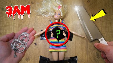 Cutting Open Haunted Barbie Doll At Am She Moved Around Youtube