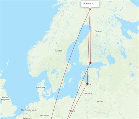 All Flight Routes From Vienna To Kittila Vie To Ktt Flight Routes