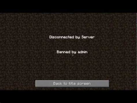 5 Ways To Get Banned In Minecraft YouTube