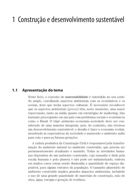 O Desafio Da Sustentabilidade Na Construção Civil By Editora Blucher