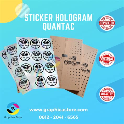 Sticker Hologram Quantac Graphica Store