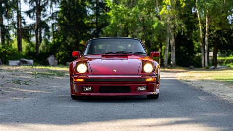 1984 Porsche 911 Turbo Slant Nose On Bat Embodies 80s Excess