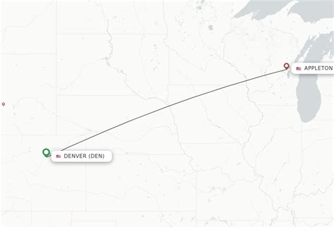 Direct Non Stop Flights From Denver To Appleton Schedules