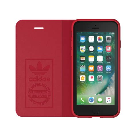 Adidas Originals Gazelle Booklet Case Iphone Royal Red White