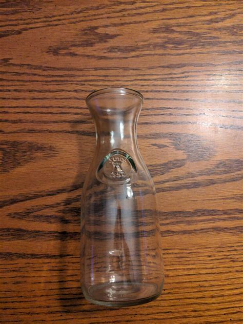 Vintage Paul Mason Since 1852 Clear Glass Milk Or Wine Bottle Jar Carafe 7” Ebay