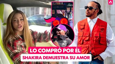 Lewis Envía Mensaje a Shakira y Así le Respondió Ella Su Nuevo Carro