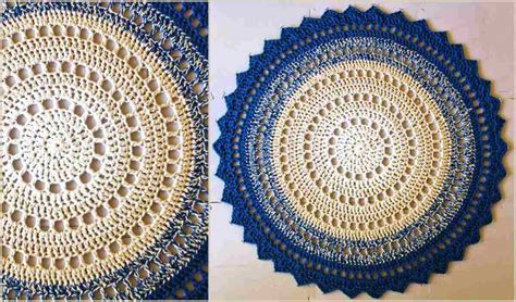 Mandala Rug Free Crochet Pattern Your Crochet