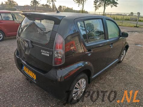 Daihatsu Sirion V Dvvt Sloopvoertuig Zwart