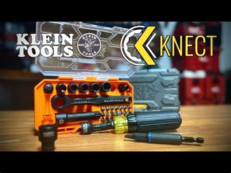 Klein Knect Socket Set Pass Through Ratcheting