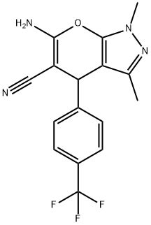 6 Amino 1 3 Dimethyl 4 4 Trifluoromethyl Phenyl 1 4 Dihydropyrano 2