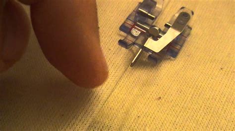 Pfaff Stitch In The Ditch Foot Youtube