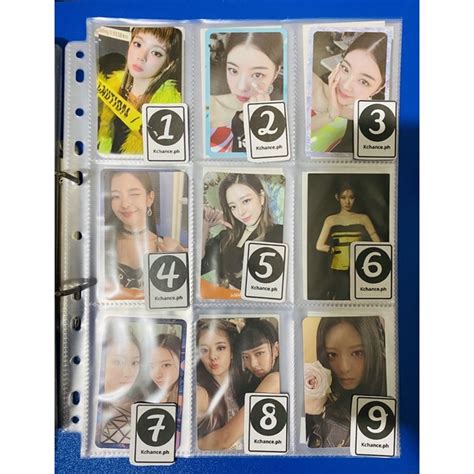 Itzy Official Photocards Yeji Lia Ryujin Chaeryeong Yuna Icy Wannabe