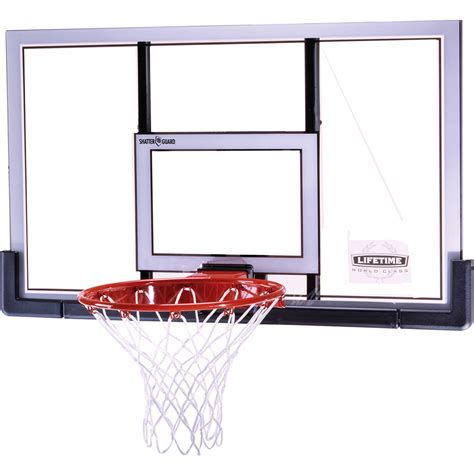 Lifetime 73729 48" Shatter Guard Backboard and Rim Hoop System Goal Backboard | eBay