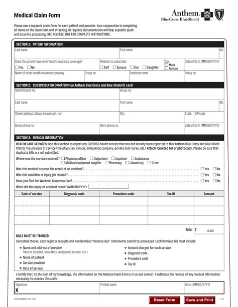 Medical Claim Form Templates Free Printable Vrogue Hot Sex Picture