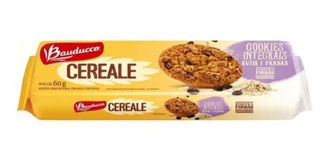 Biscoito Cookie Integral Aveia E Passas Bauducco Cereale Pacote G R