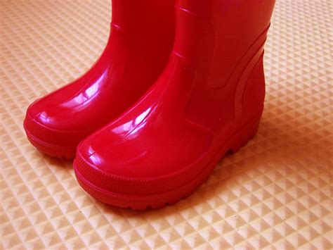 Venta Botas De Goma Rojas En Stock