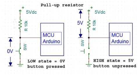 Understanding The Pull Uppull Down Resistors With Arduino 6 Steps