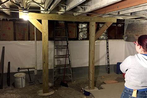 How To Support Beams In Basement Openbasement