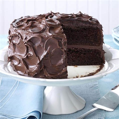 Chocolate Layer Cake Recipe Allrecipes Recipes Book