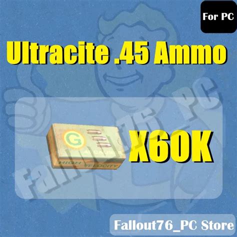 Ultracite Ammo Fallout Game Items Gameflip