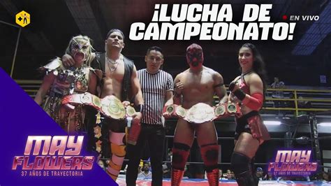 Por El Campeonato De Parejas Mixtas Kaoz Lucha Libre Julissa Y