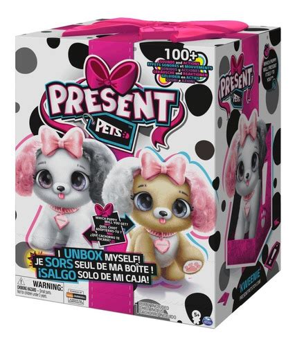 Present Pets Mascota Interactiva No Furreal Spin Master Msi Meses Sin