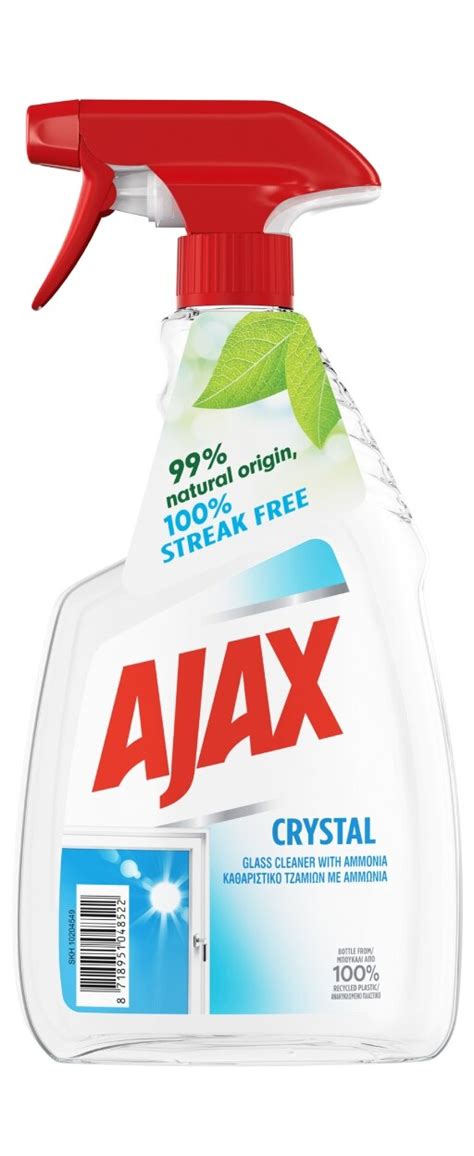 Ajax Crystal Clean Glass Cleaner