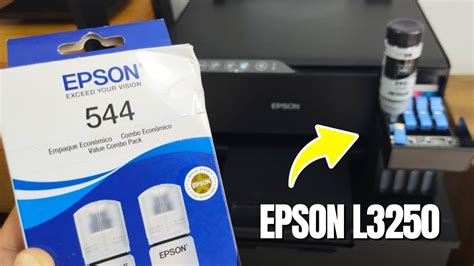 Coloquei Tinta Na Impressora Epson L3250 Mas Nao Imprime - Como COLOCAR TINTA na IMPRESSORA EPSON L3250 da MANEIRA CORRETA - YouTube