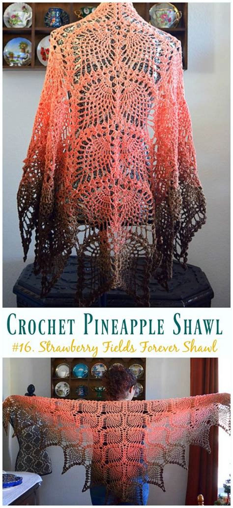 Crochet Pineapple Shawl Free Patterns Artofit